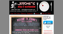 Desktop Screenshot of jeromesdeli.com